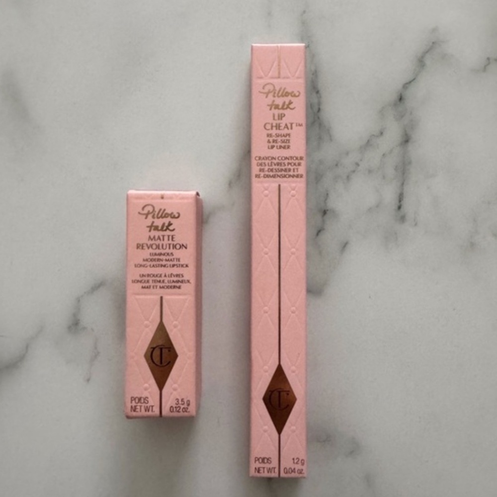 Charlotte tilbury lip set - Pillow Talk Fair